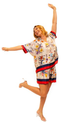 Gucciflora - Set - Silky Satin floral Shirt and Shorts set